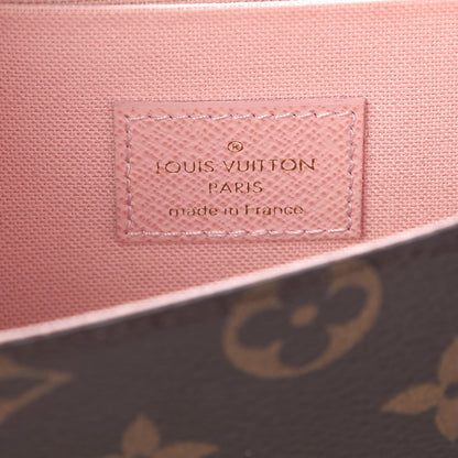 Louis Vuitton Monogram Lovely Birds Pochette Felicie Chain Wallet 7 of 9