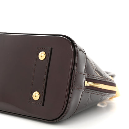 Louis Vuitton Vernis Alma BB Amarante 9 of 9
