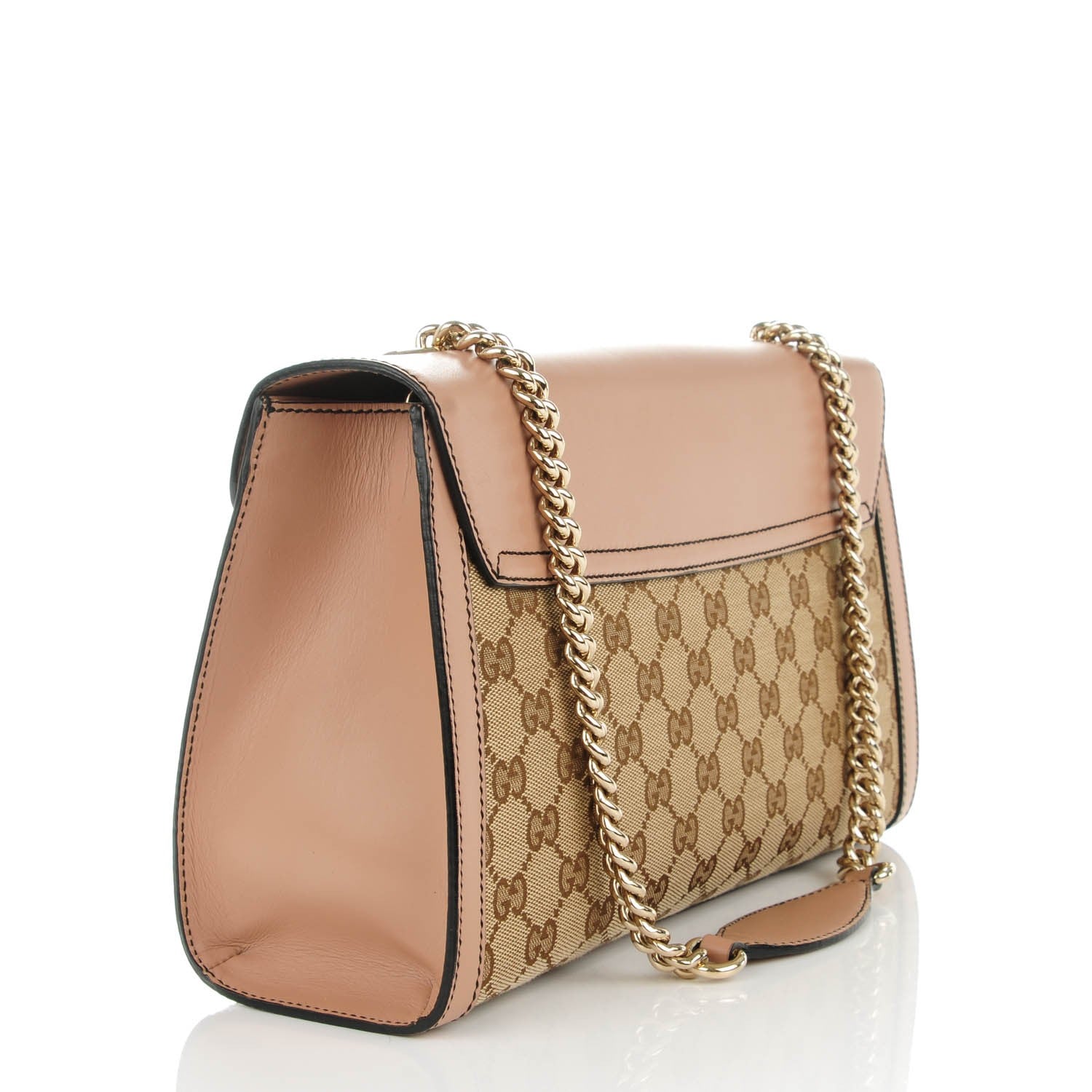 Gucci Monogram Medium Emily Chain Shoulder Bag Light Pink 3 of 8