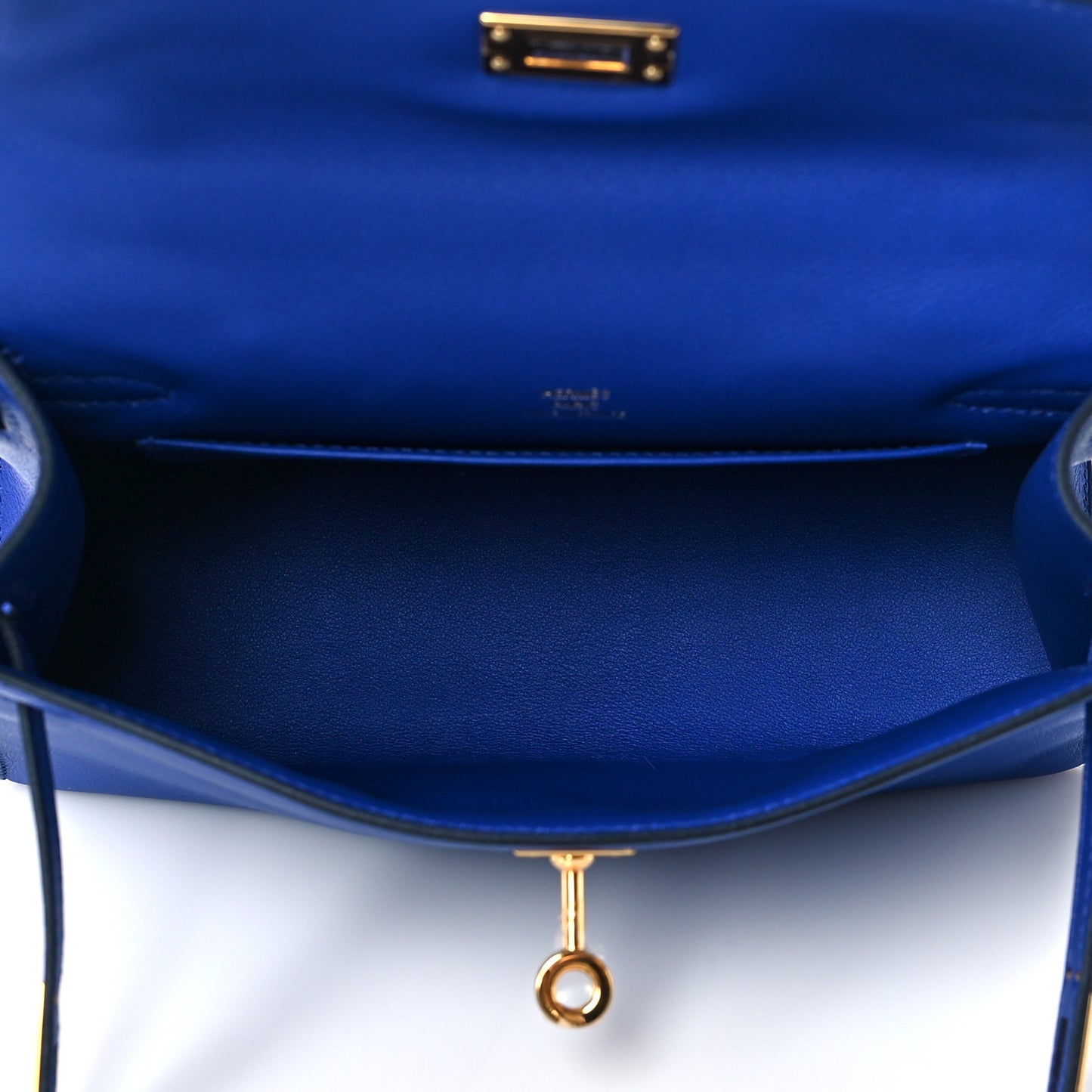 Swift Kelly Pochette Clutch Bleu Electrique