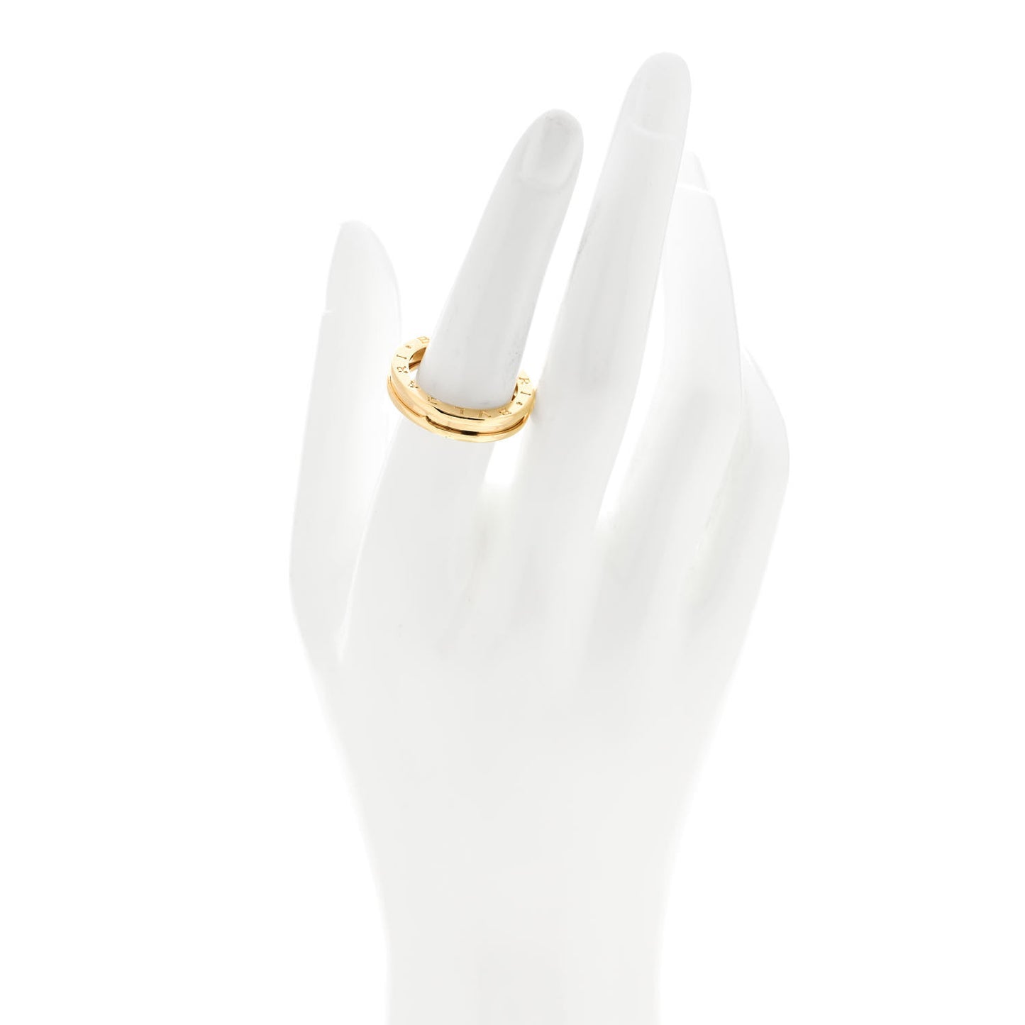 18K Yellow Gold B.Zero1 One-Band Ring 56 7.5