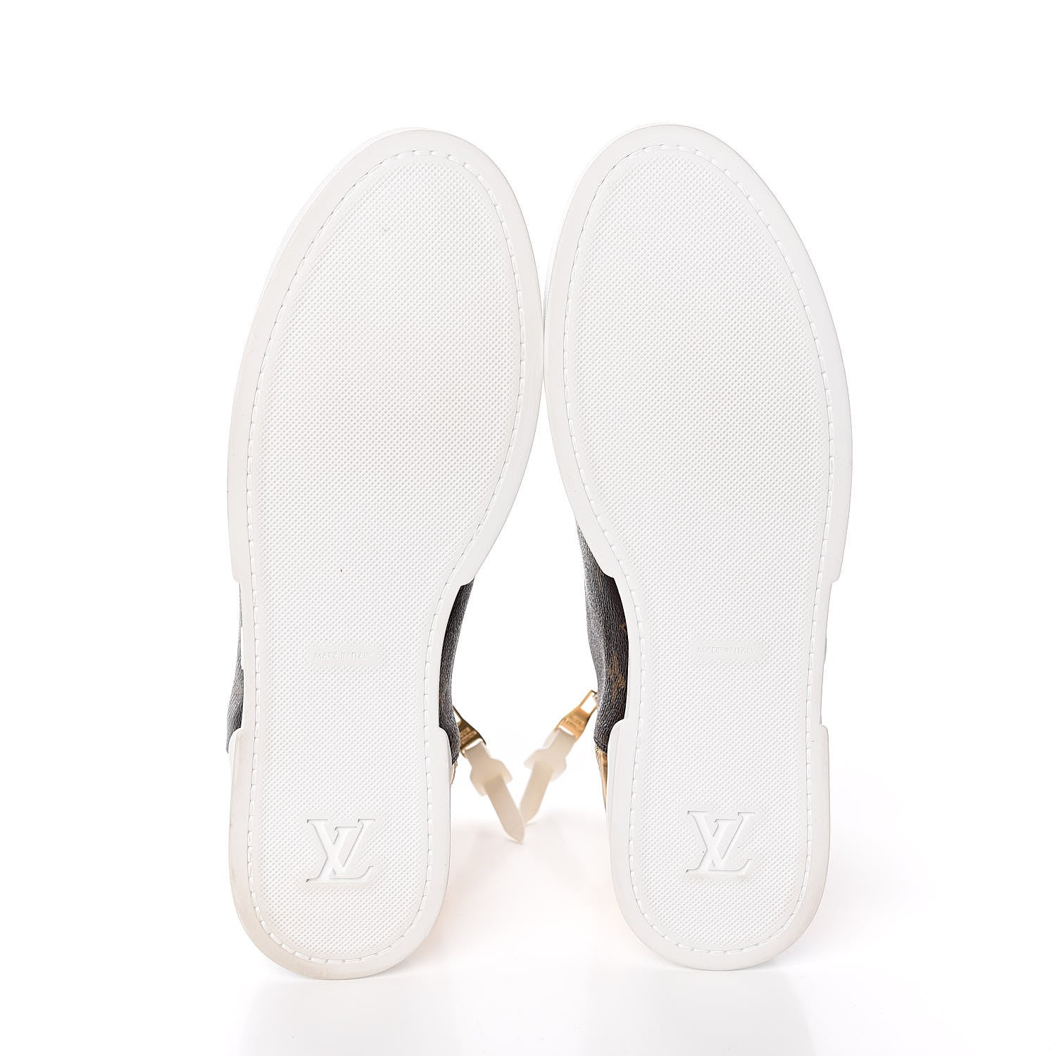 Louis Vuitton Patent Monogram Stellar Sneaker Boots 39 Gold 5 of 9