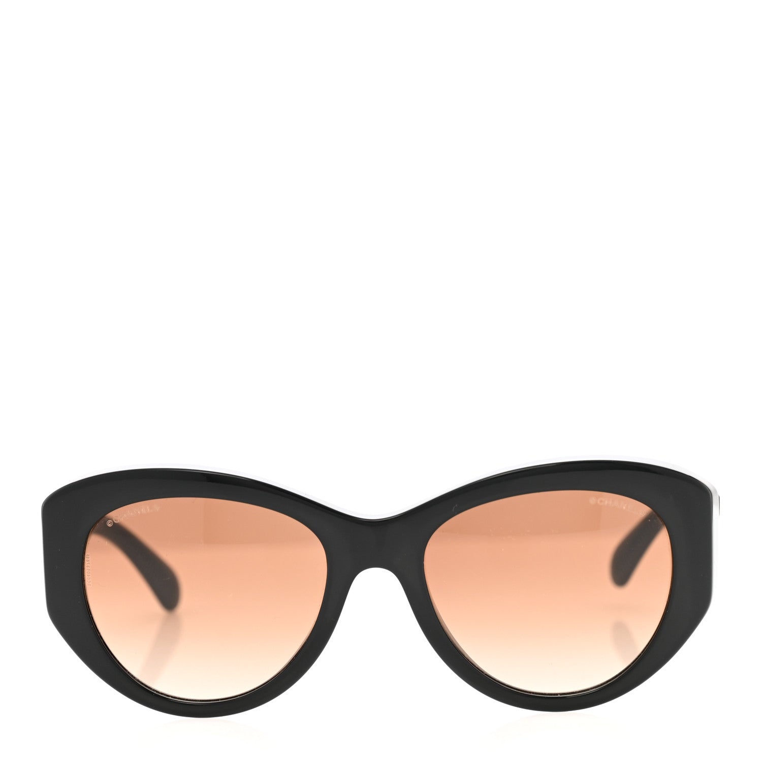 Chanel Acetate Butterfly Large CC Sunglasses 5492 Black 2 of 8
