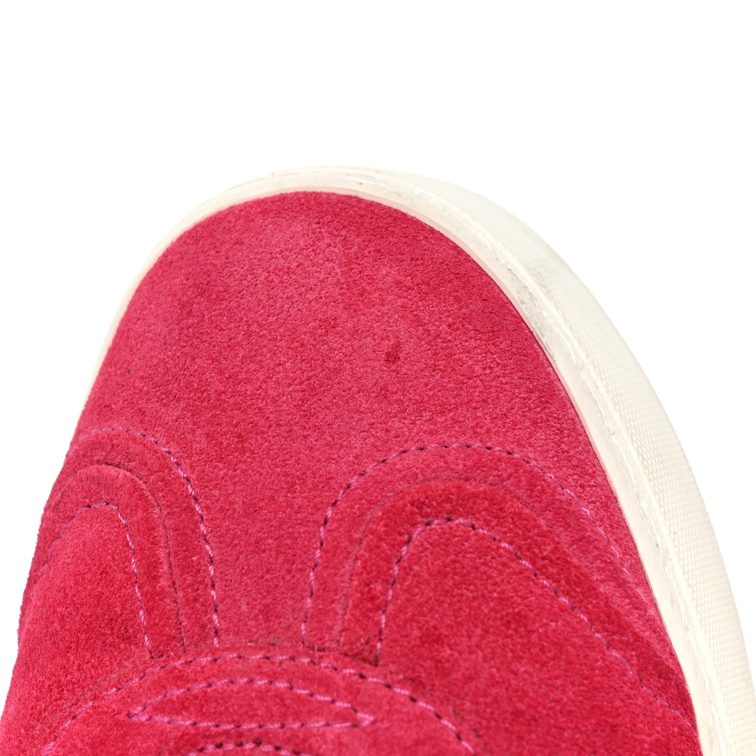 Valentino Garavani Suede Womens Flycrew Sneakers 36.5 Shadow Pink Optic White 12 of 13