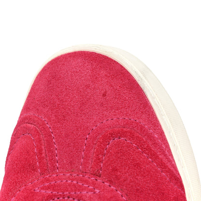 Valentino Garavani Suede Womens Flycrew Sneakers 36.5 Shadow Pink Optic White 12 of 13