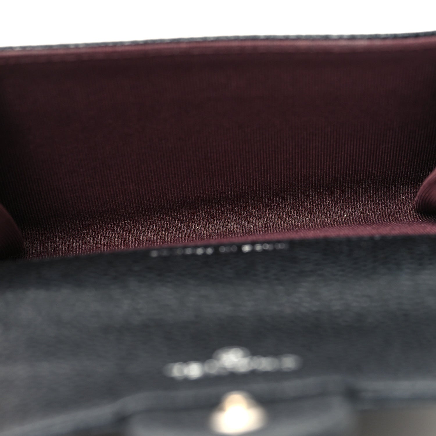 Chanel Caviar Quilted Flap Card Holder Wallet Black 5 of 11