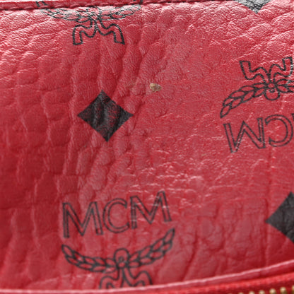 MCM Visetos Small Stark Belt Bag Ruby Red 11 of 11