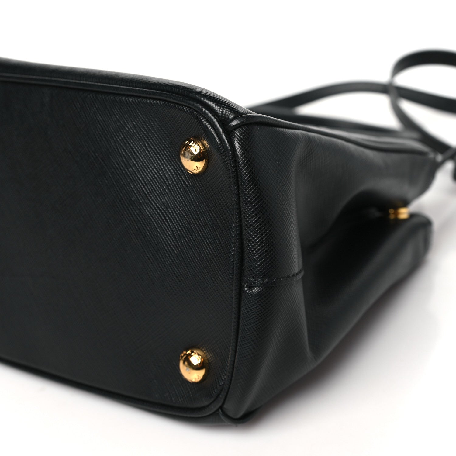 Prada Saffiano Small Galleria Double Zip Tote Black 10 of 15
