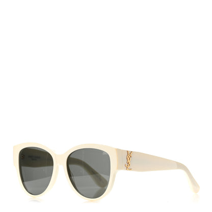 Saint Laurent SL M3 007 Sunglasses Ivory 1 of 4