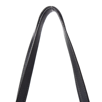Prada Tessuto Nylon Saffiano Tote Black 11 of 12
