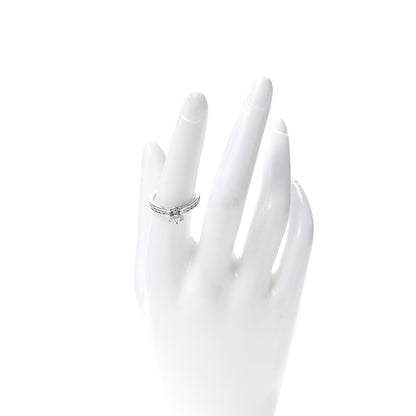Tiffany Platinum Diamond 1.04ct Channel-Set Engagement Ring 54 7 2 of 5