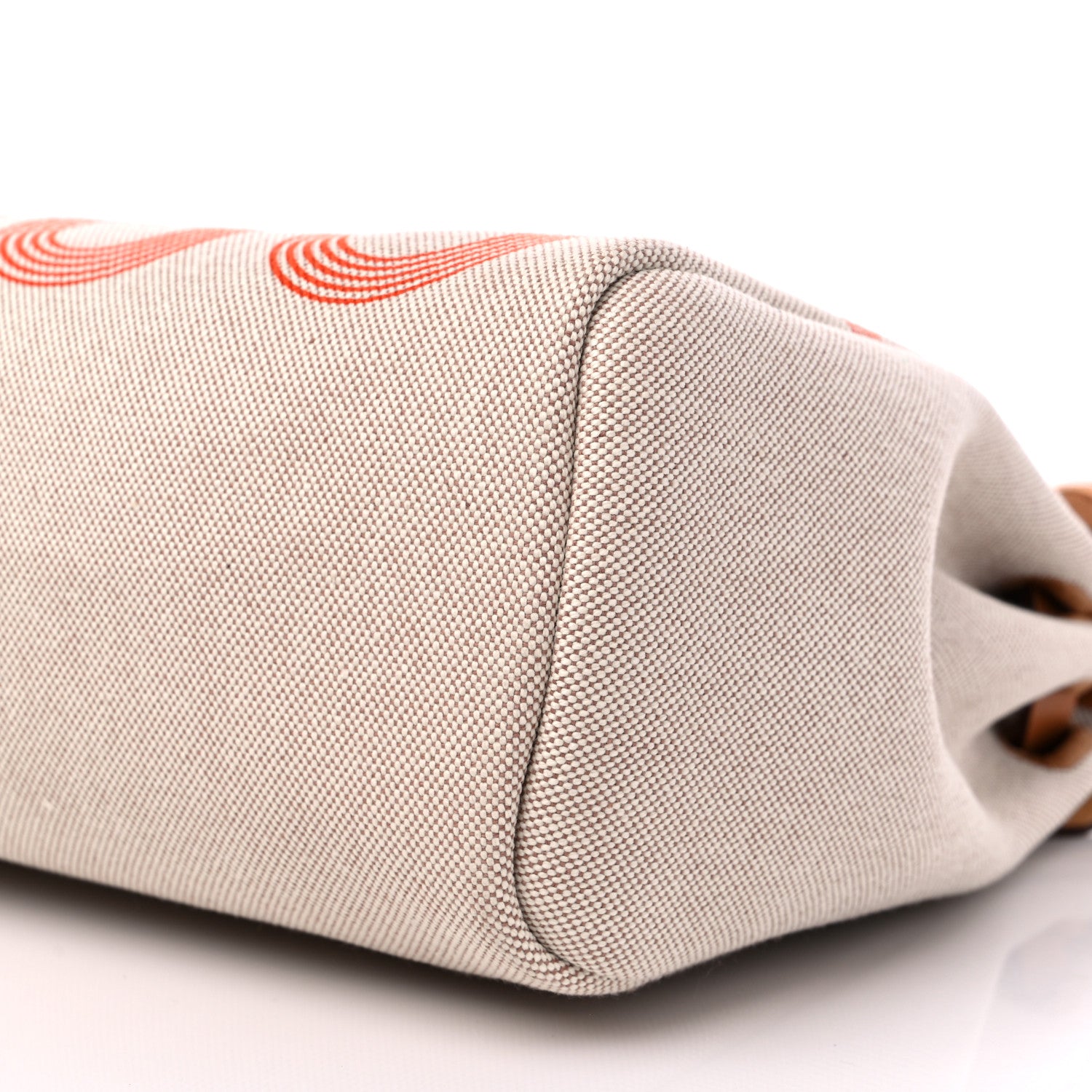 Hermes H Plume Canvas Vache Hunter Circuit 24 Herbag Zip Retourne 31 Orange Mecano Ecru Beige Naturel 10 of 10