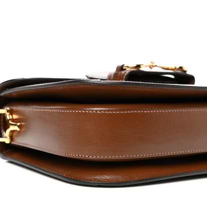 Gucci GG Supreme Monogram Horsebit 1955 Shoulder Bag Beige Brown Sugar 9 of 12
