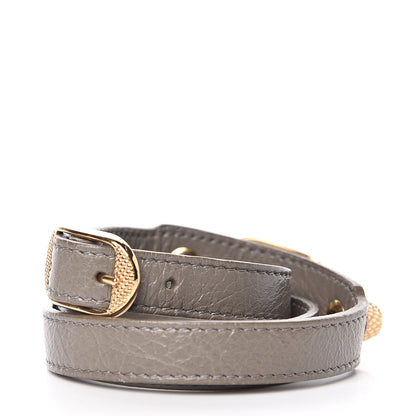 Balenciaga Agneau Giant Gold Triple Tour M Bracelet Beige Liege 3 of 7