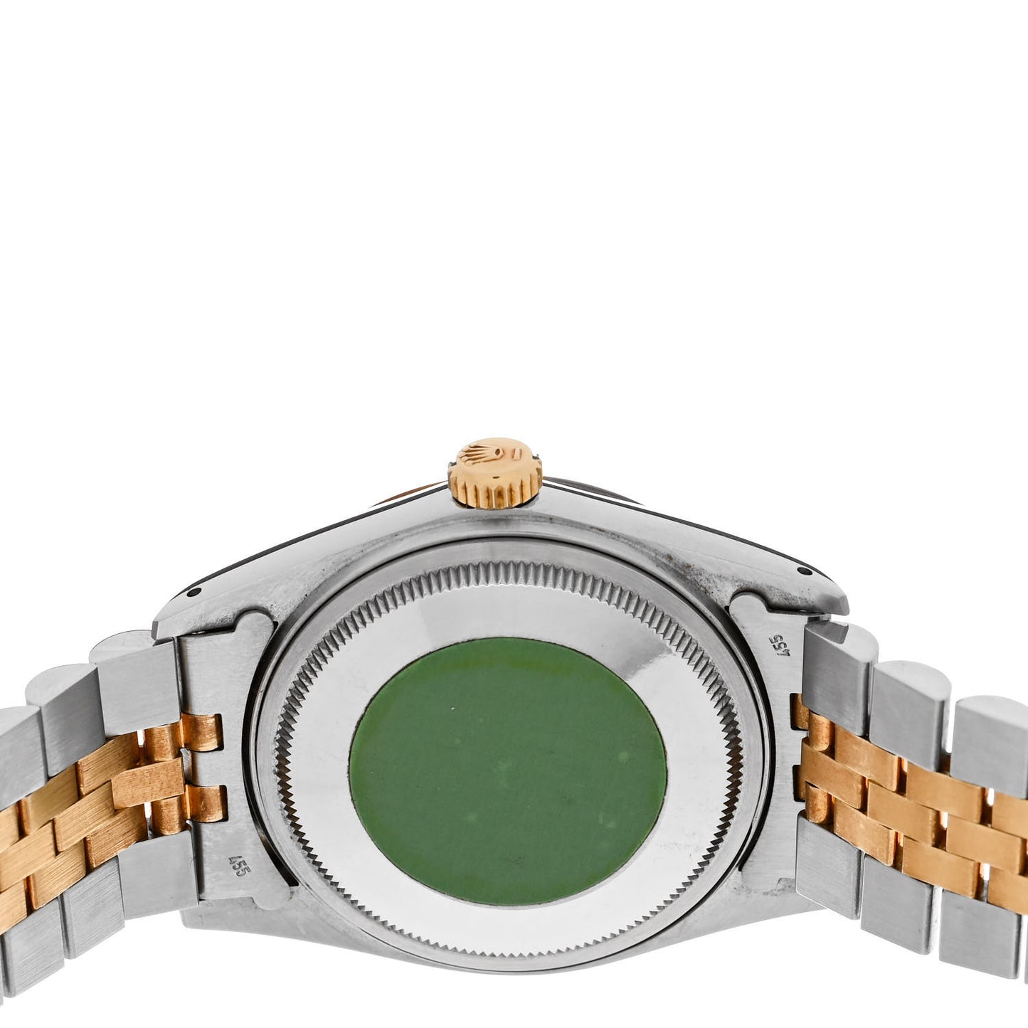 Stainless Steel 18K Yellow Gold 36mm Oyster Perpetual Datejust "Tiffany & Co." Dial Watch 16013