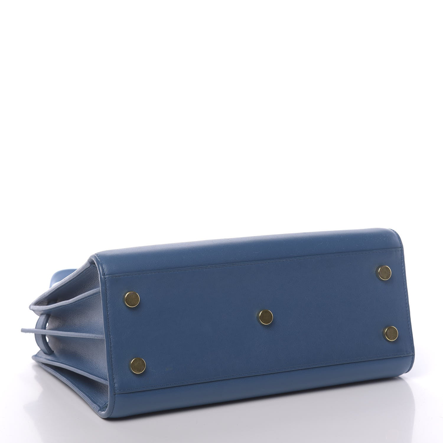 Saint Laurent Calfskin Baby Sac de Jour Denim Blue 4 of 9