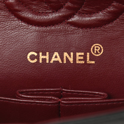 Chanel Lambskin Quilted Small Double Flap Black 10 of 13