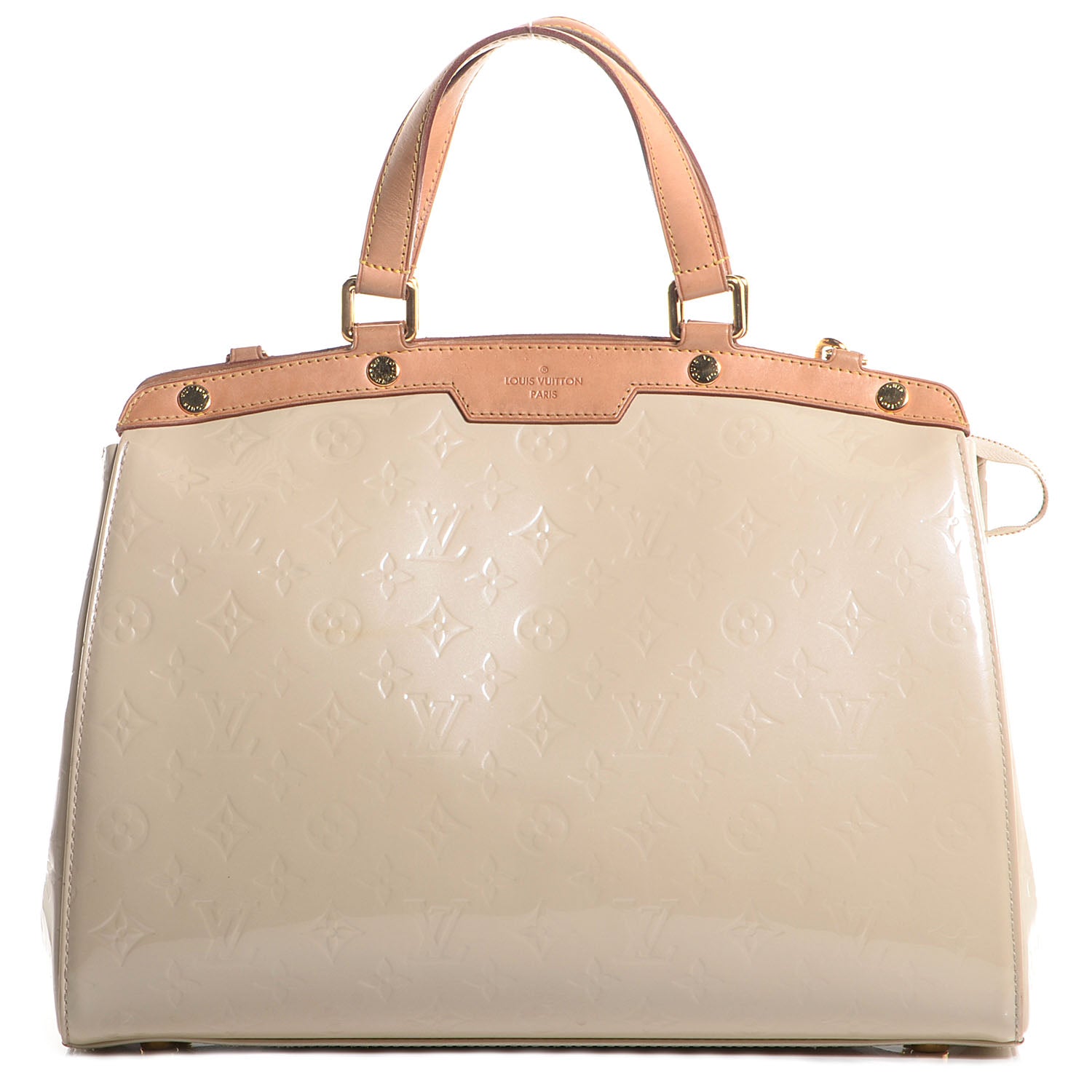 Louis Vuitton Vernis Brea GM Blanc Corail 1 of 7