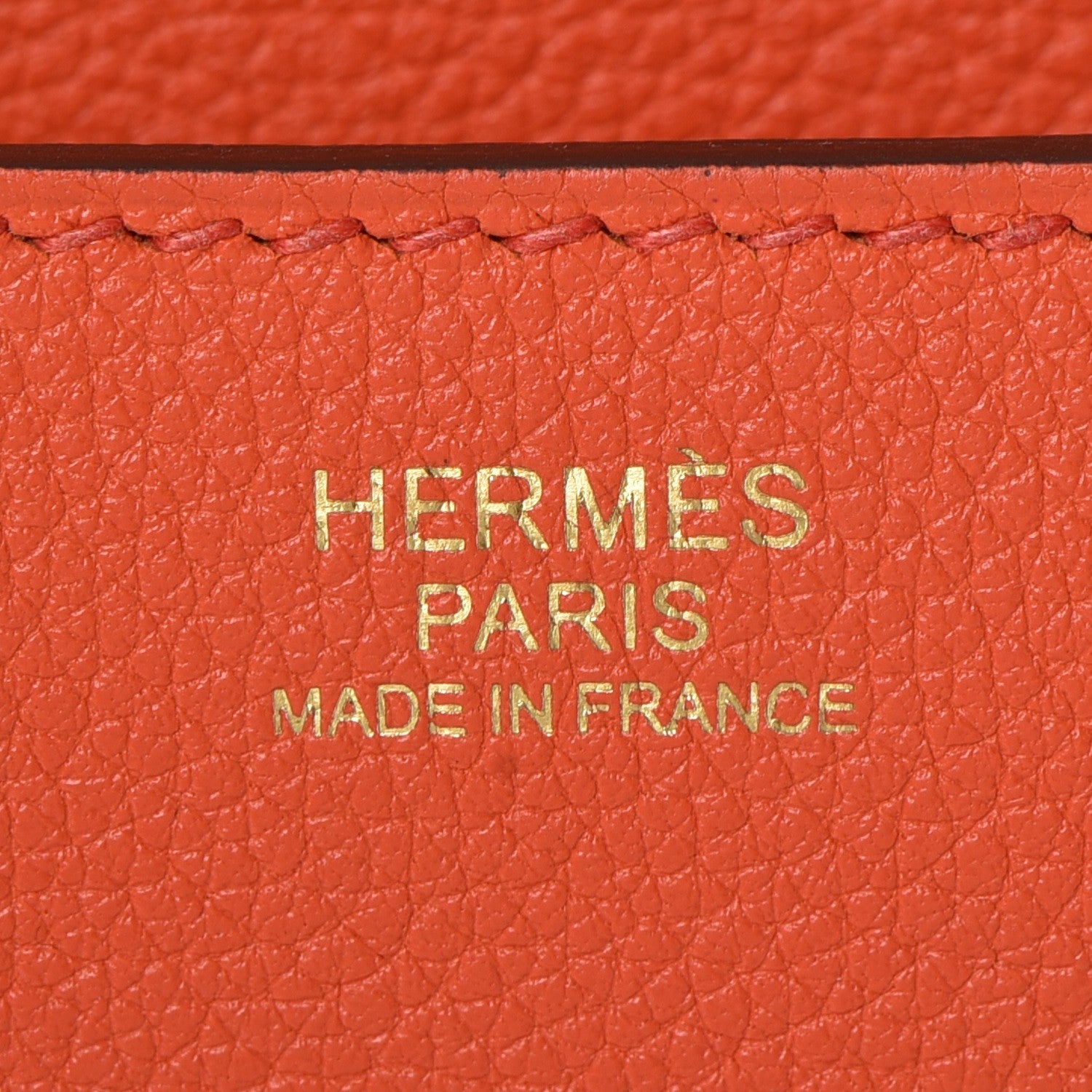 Hermes Evercolor Constance 24 Orange Poppy 7 of 23