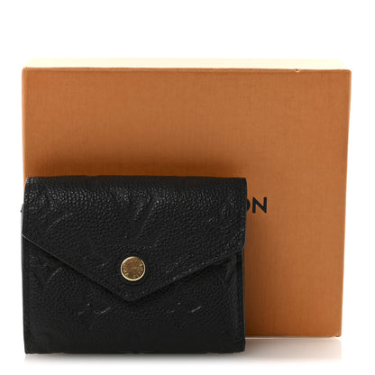 Louis Vuitton Empreinte Zoe Wallet Black 7 of 7