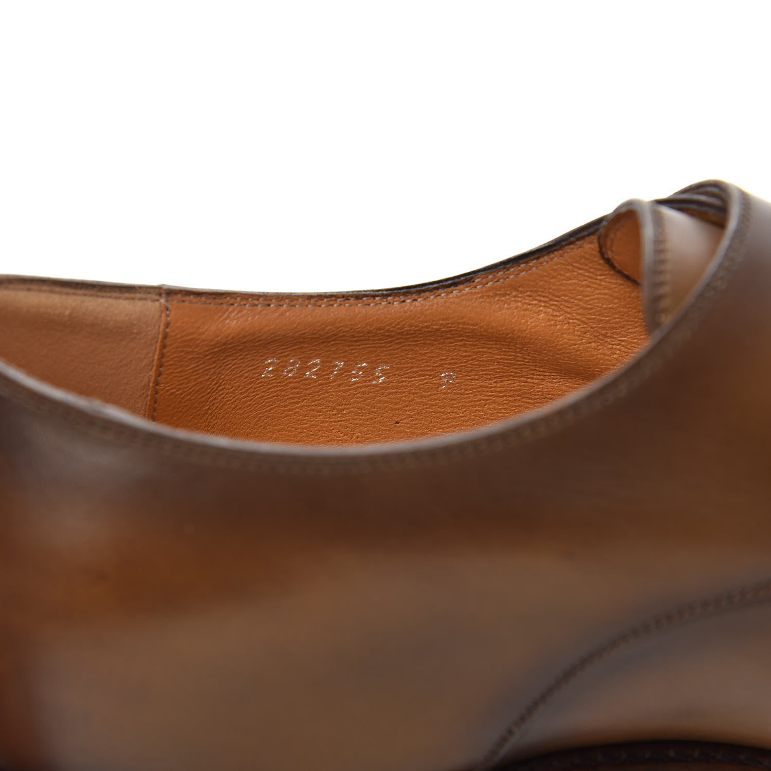 Gucci Calfskin Mens Double Monk Strap Captoe Loafers 9.5 Ombre Brown 8 of 8