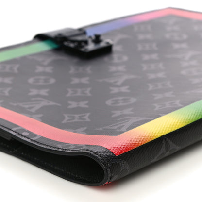 Louis Vuitton Monogram Eclipse Rainbow Franck Folder 8 of 12