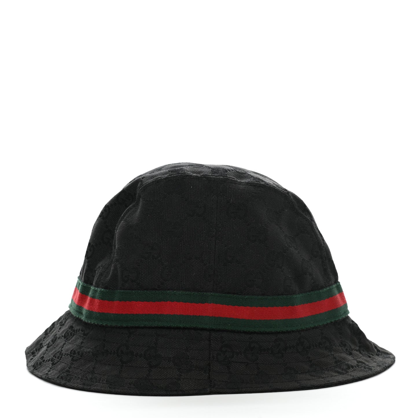 Monogram Web Bucket Hat M Black