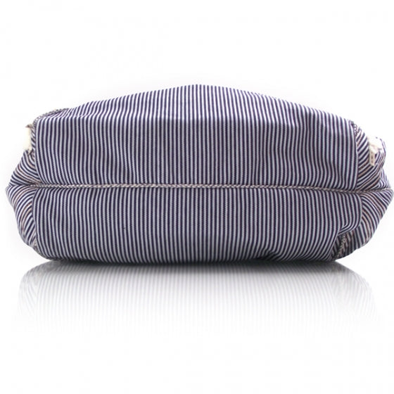 Fendi Denim Fur Striped Spy Blue 5 of 14