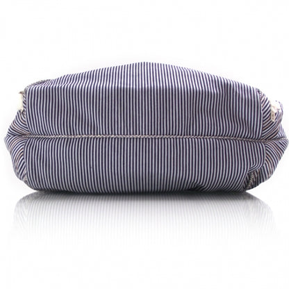 Fendi Denim Fur Striped Spy Blue 5 of 14