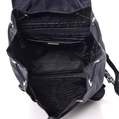 Prada Nylon Vela Medium Backpack Bluette 5 of 7
