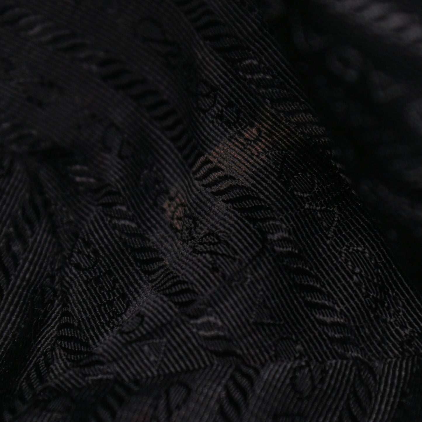 Tessuto Nylon Soft Calfskin Tote Black