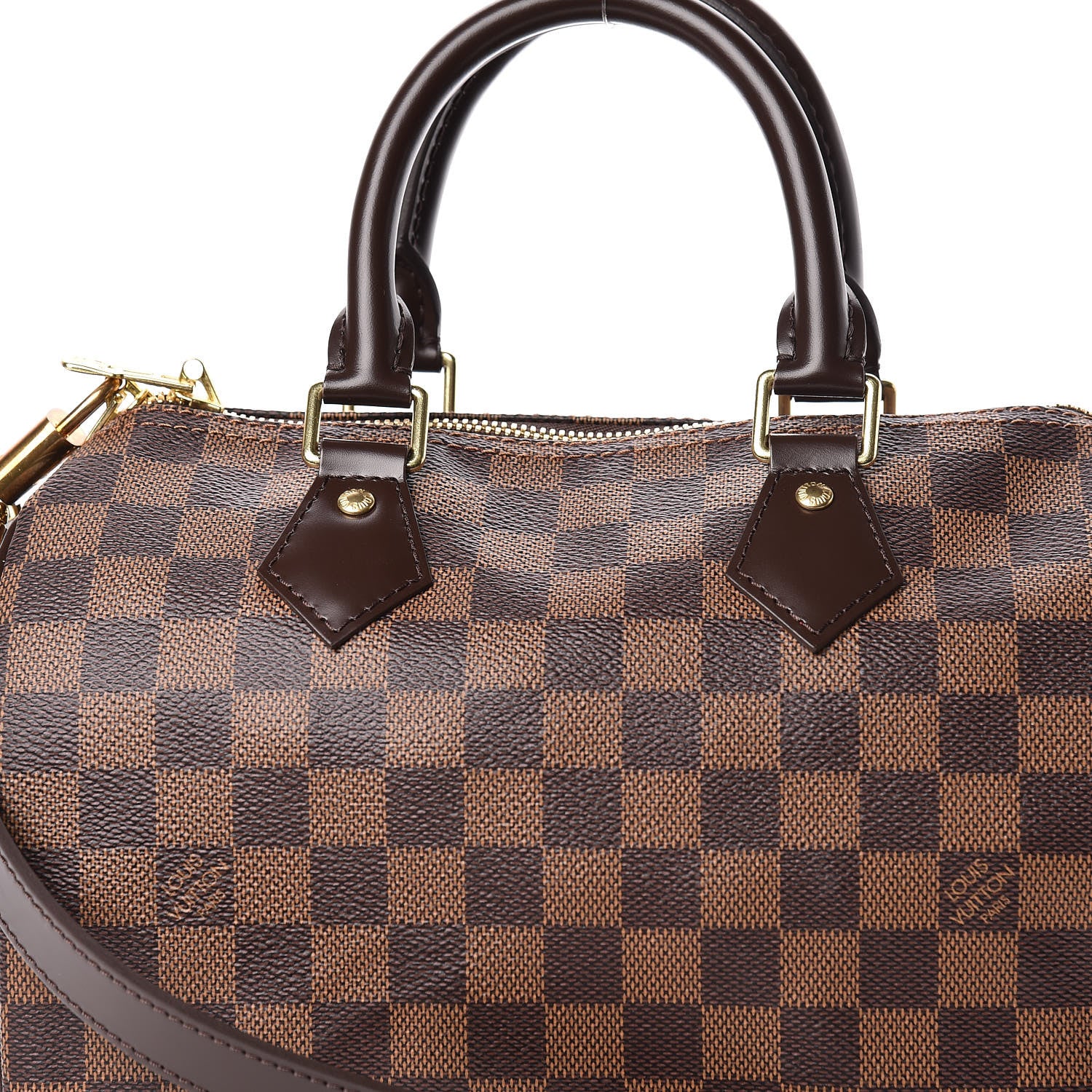 Louis Vuitton Damier Ebene Speedy Bandouliere 25 11 of 11