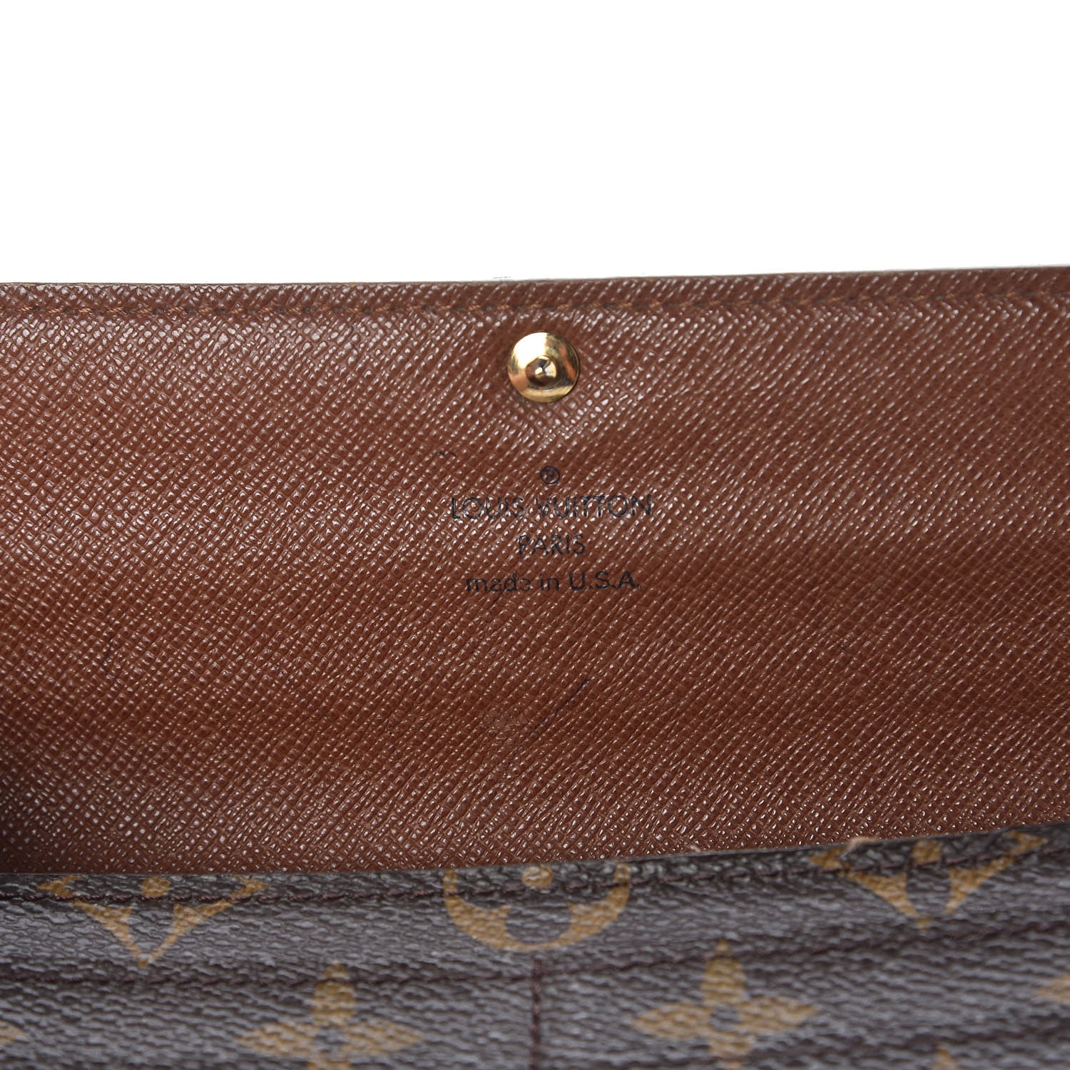 Louis Vuitton Monogram Sarah Wallet 6 of 6