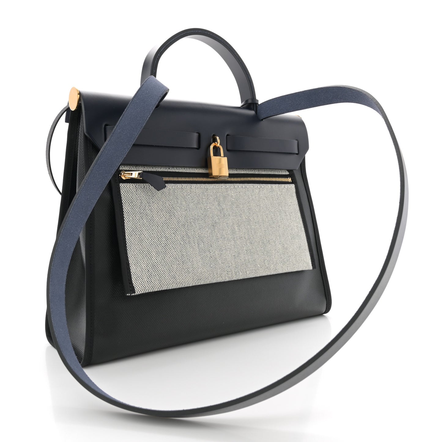 Toile H Berline Vache Hunter Herbag Zip PM 31 Black Bleu Nuit