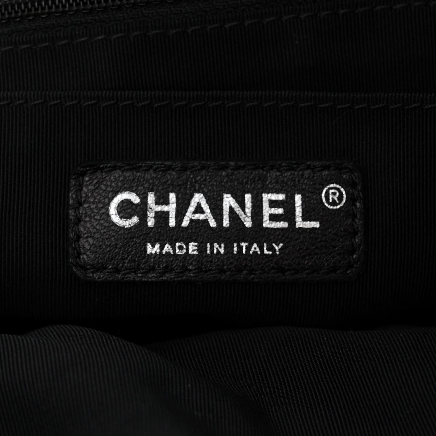 Calfskin Quilted Large Urban Spirit Backpack Black