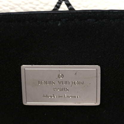 Louis Vuitton Patent Monogram Hot Springs Backpack Black White 6 of 9
