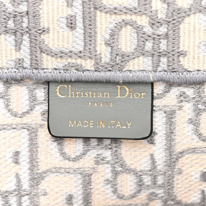 Christian Dior Oblique Medium Book Tote Grey 6 of 13