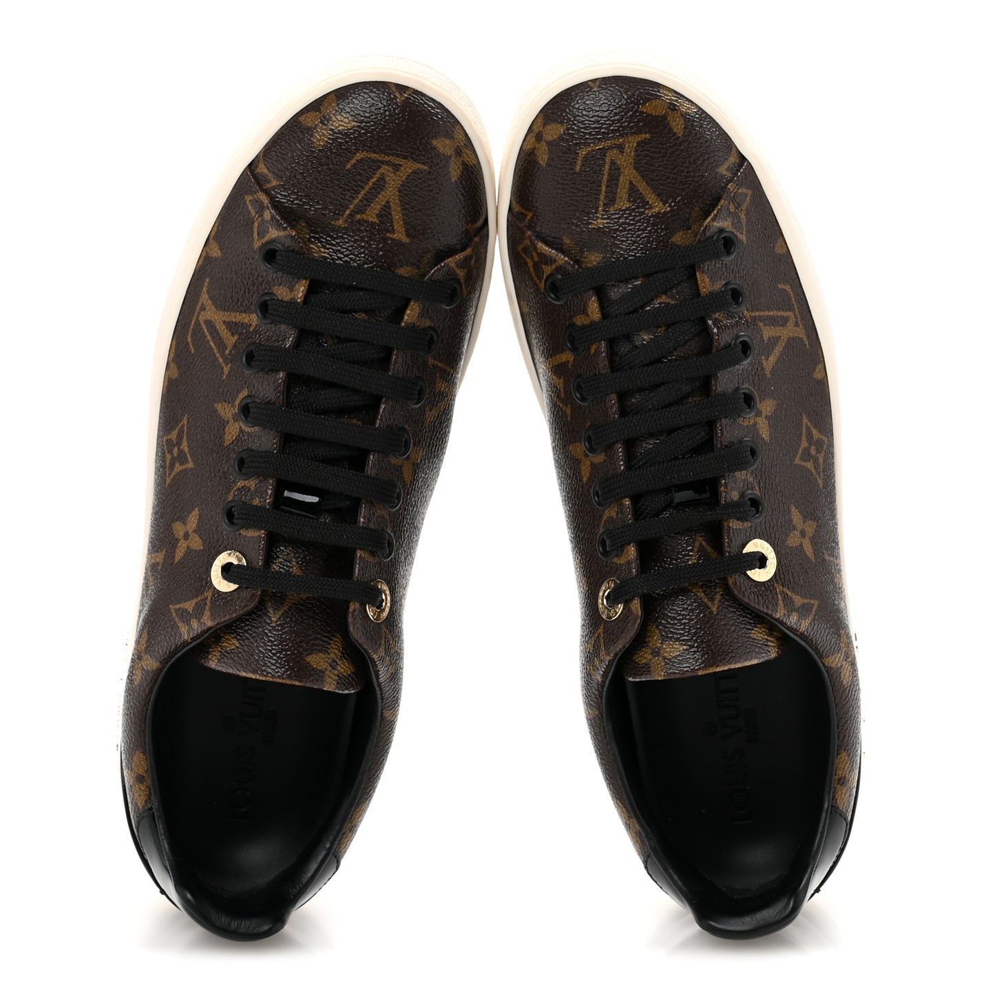 Patent Monogram Frontrow Sneakers 39
