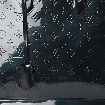 Louis Vuitton Vernis Alma GM Blue Nuit 42 of 42