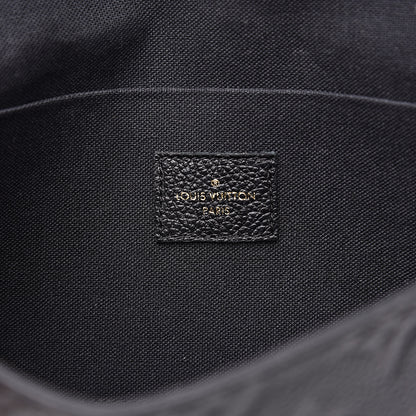 Louis Vuitton Empreinte Pochette Felicie Chain Wallet Black 6 of 13