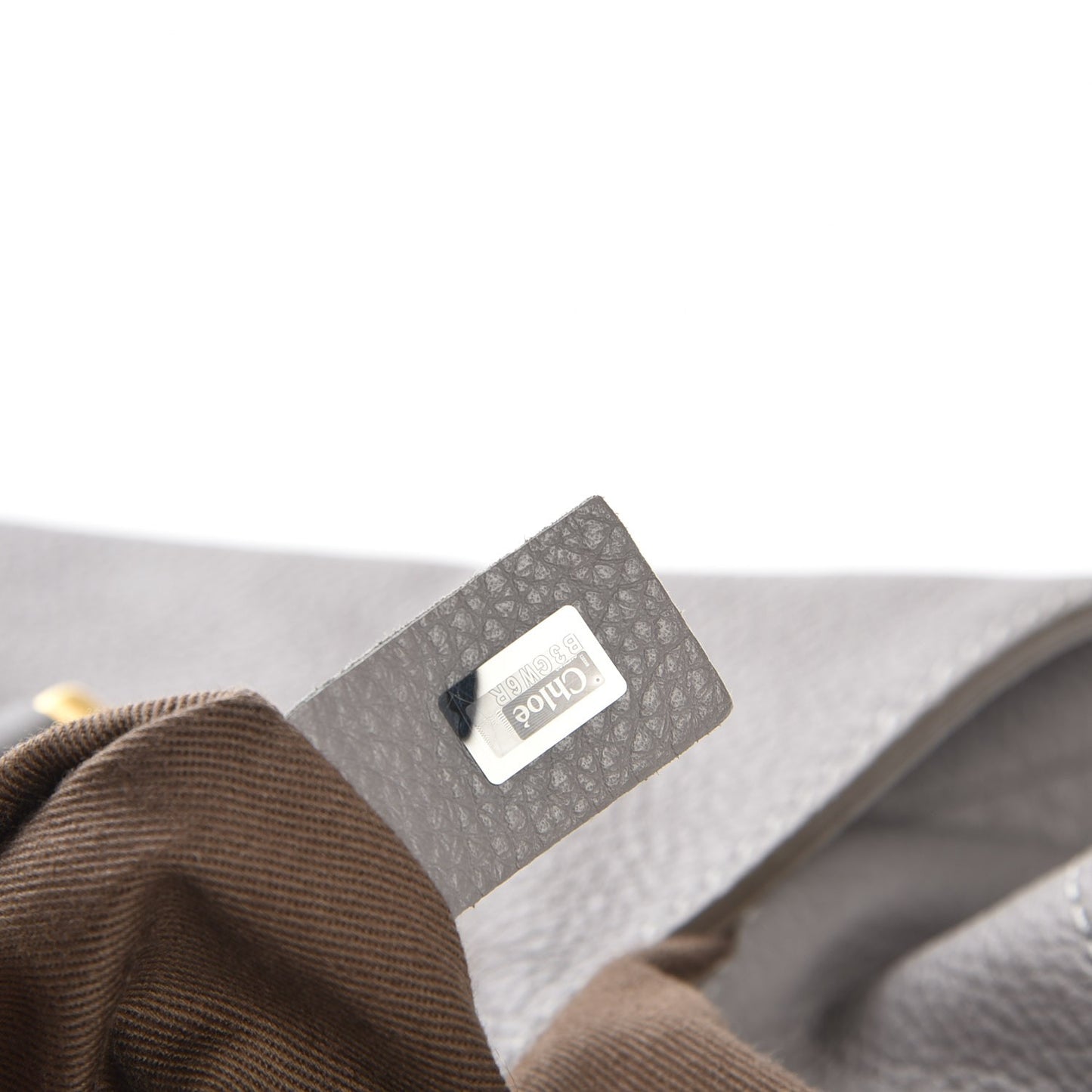 Calfskin Large New Marcie Tote Cashmere Grey