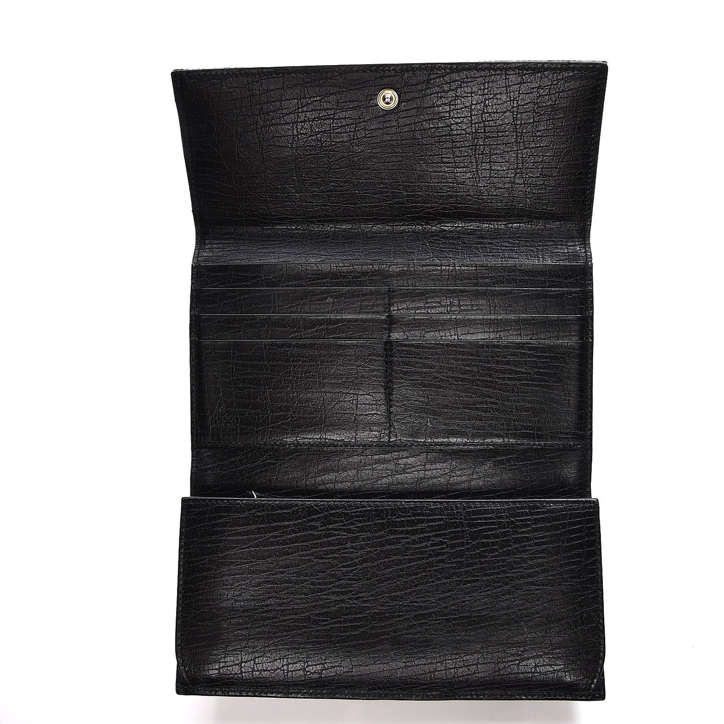Monogram Web Hasler Continental Wallet Black