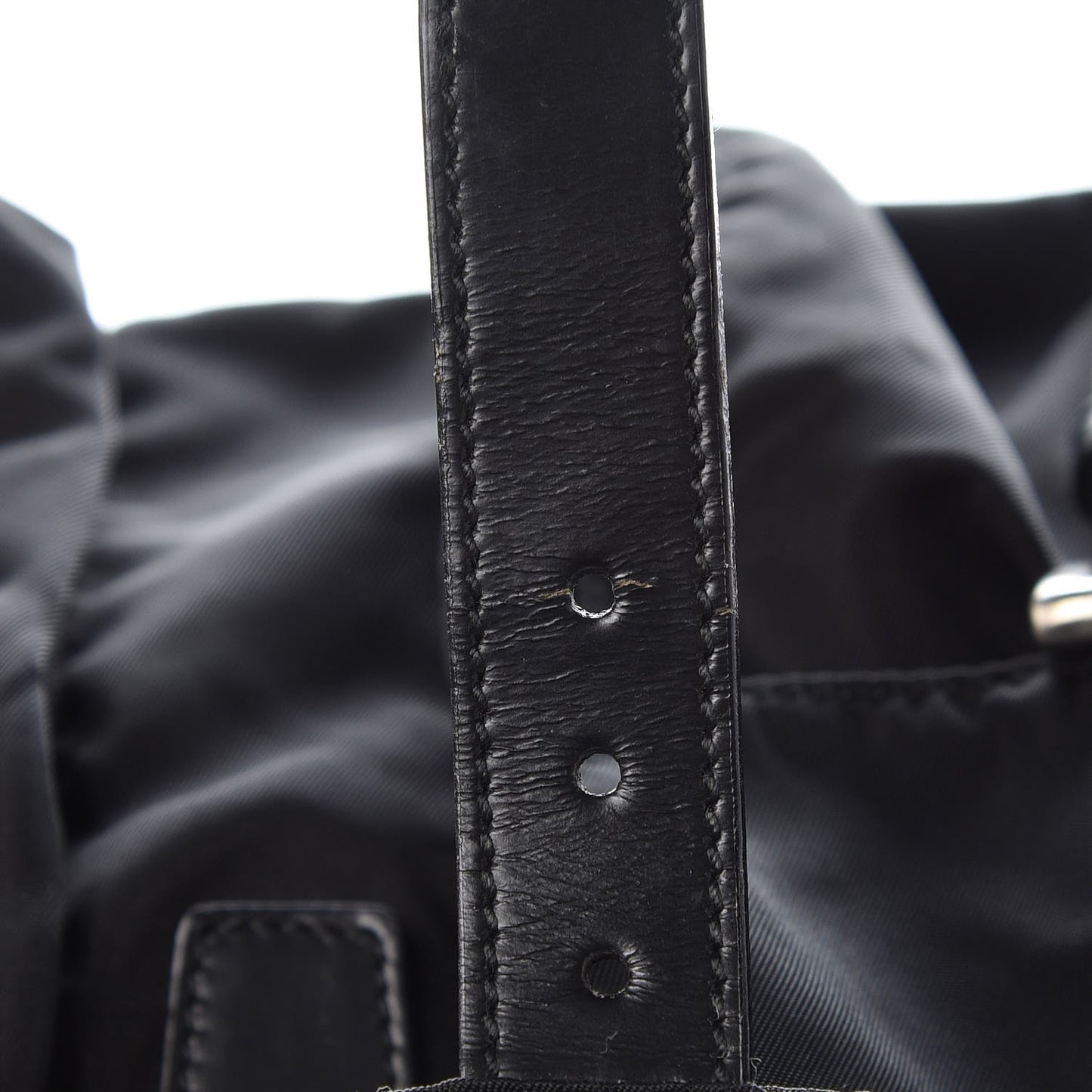 Nylon Vela Medium Backpack Black