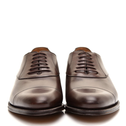 Gucci Calfskin Mens Captoe Oxford Loafers 8.5 Cocoa 2 of 9