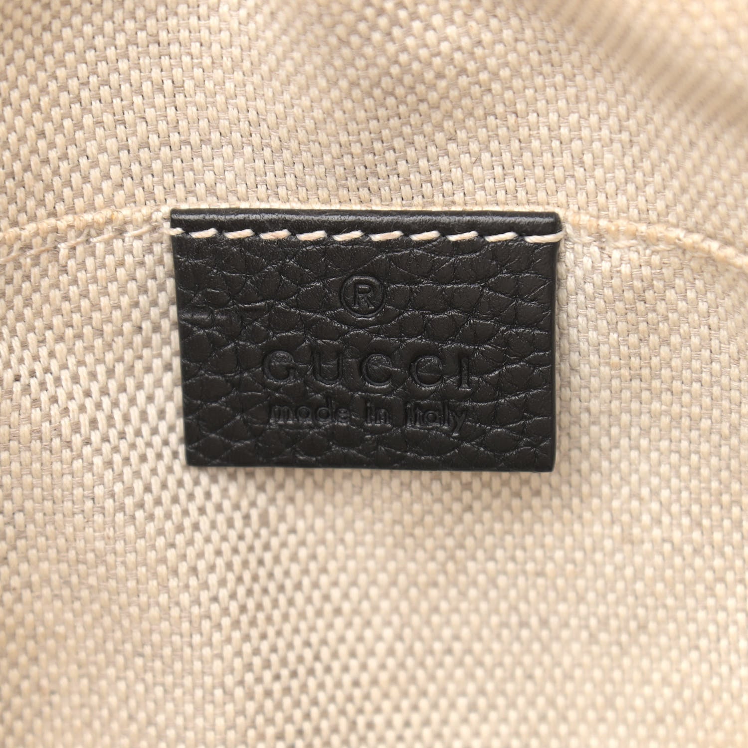 Gucci Pebbled Calfskin Small Soho Disco Bag Black 6 of 11