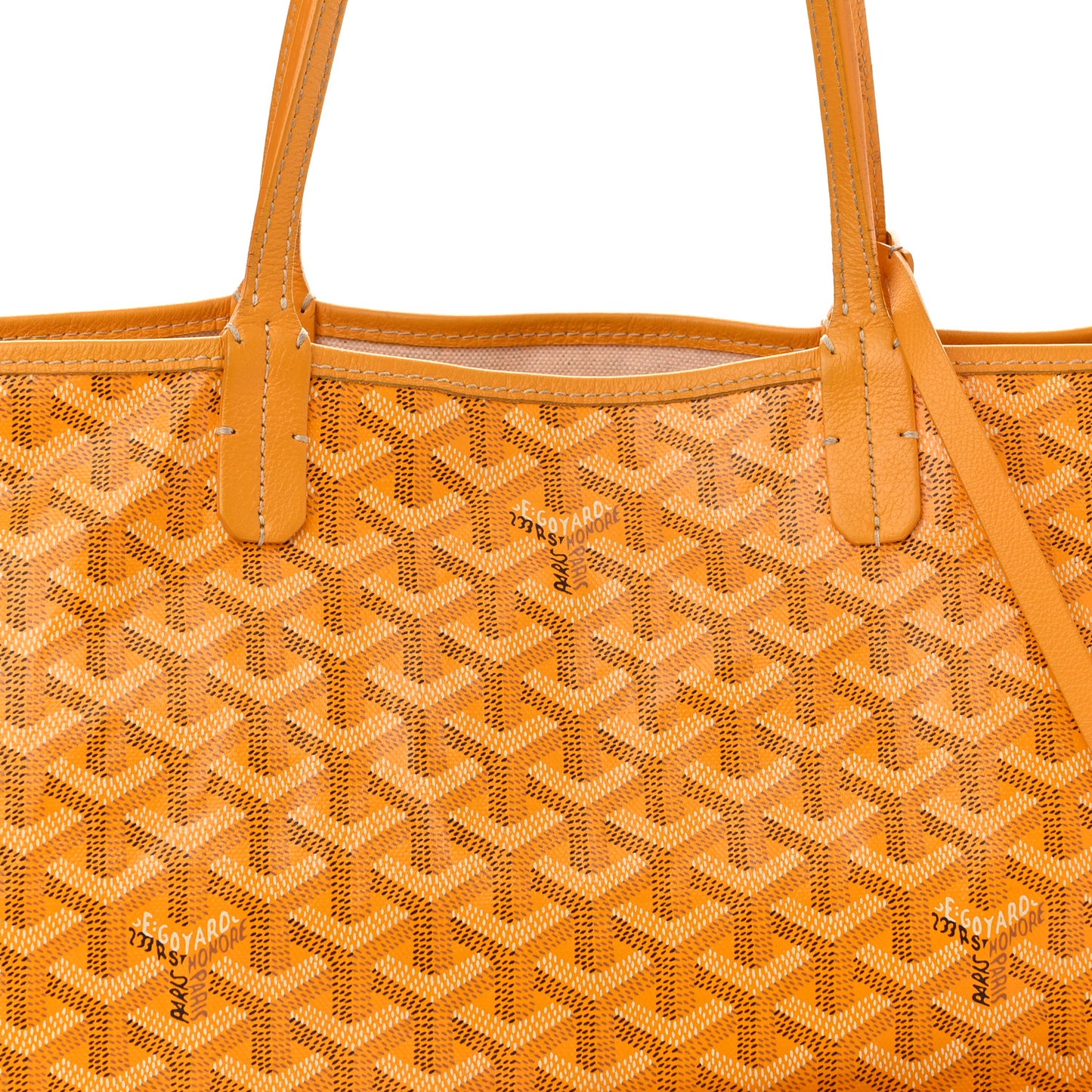 Goyardine Saint Louis PM Yellow