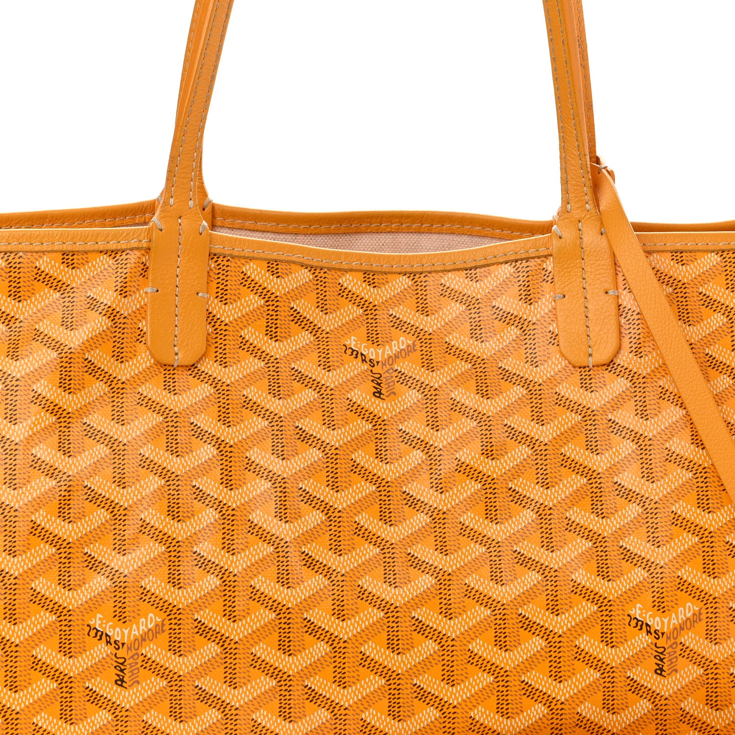 Goyard Goyardine Saint Louis PM Yellow 8 of 19