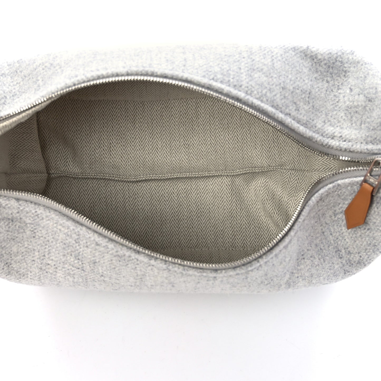 Canvas Small Bride-A-Brac Pouch Gris Flanelle