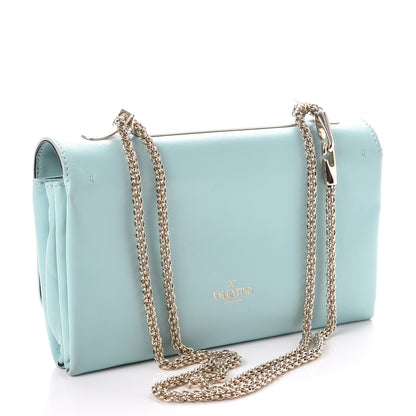 Valentino Garavani Nappa Va Va Voom Shoulder Bag Blue 3 of 11