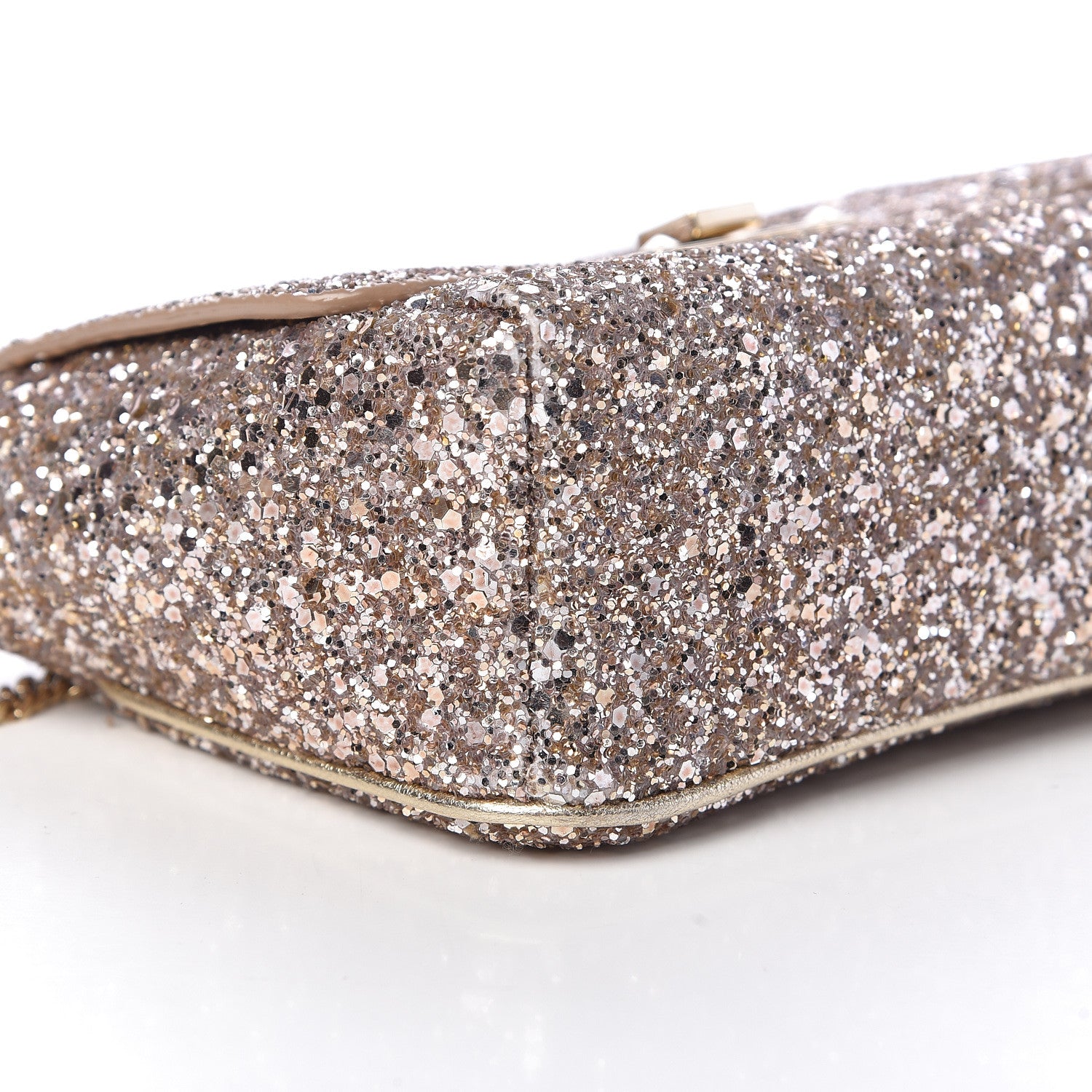 Jimmy Choo Glitter Mini Ruby Chain Crossbody Ruby 7 of 10